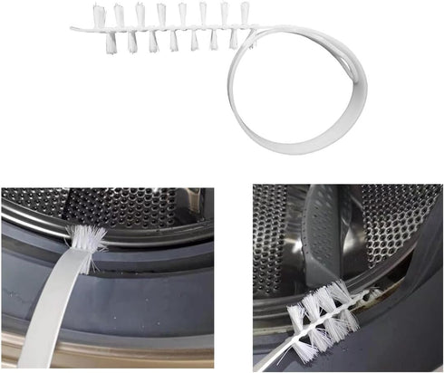 Washing Machine Cleaning Brush, Household Nylon Crevice Brush Tools, 2 Pack, 23.6in for Effective Cleaning