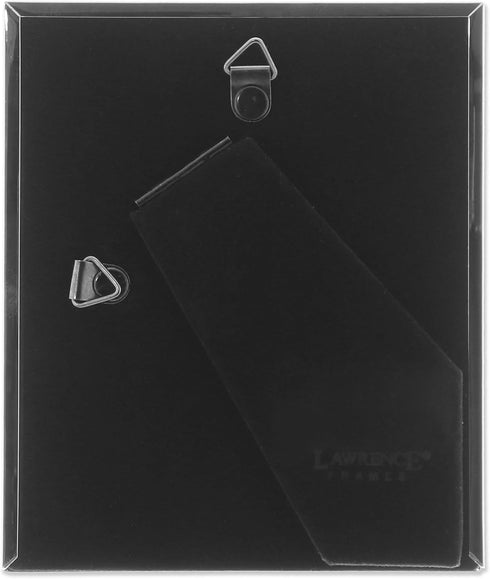 Lawrence Frames 510745 Silver-Plate Metal Picture Frame with Delicate Beading, 4 by 5-Inch