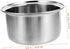 Ciieeo Small Hot Pot Liner, Stainless Steel Cookware Rice Maker Pan, Nonstick Cookware Rice Inner Tank, Rice Cooker