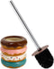 Deep & Sturdy Toilet Bowl Brush with Holder - Doughnut Bowl Brush