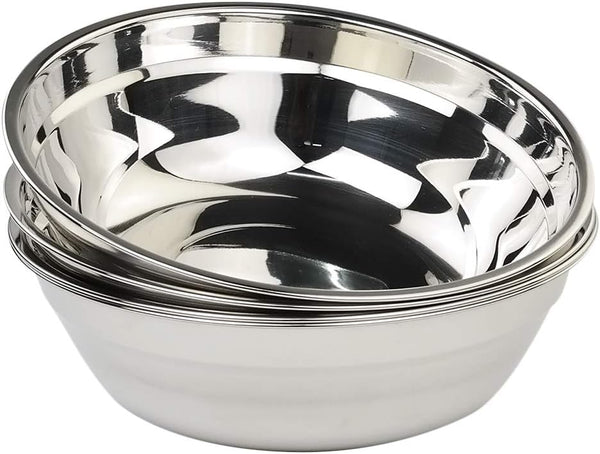 Large Stainless Steel Mixing Bowls, Serving Bowl Set of 4