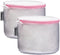 Mesh Bra Bags for Washing Machine, Lingerie Wash Bags for Laundry (Set of 2)