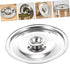 Stainless Steel Oil Pot Lid, Seasoning Pot Cover with Convenient Knob Spill Design for Kitchen Cookware