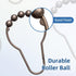 Titanker Set of 12 Rust-Resistant Metal Shower Curtain Hooks Rings for Bathroom Shower Rods