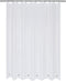 Mrs Awesome Long Shower Curtain Liner, 72 x 78 inch, Heavy Duty PEVA Plastic, Waterproof, Clear with 6 Magnets
