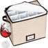 Hold N Storage Wine Glass Storage Set of 2, Each Holds 12 Champagne Flute Glasses Up to 11" H
