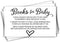 All Ewired Up 50 Gender Neutral Baby Shower Book Insert Request Cards (50-Cards)