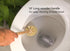 ECOLULU Eco Friendly Toilet Brush, 2 Pack Wood Toilet Brush with Strong Hemp Bristles