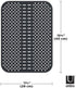 Umbra Sling Kitchen Accessory, Large Sink Mat in Charcoal