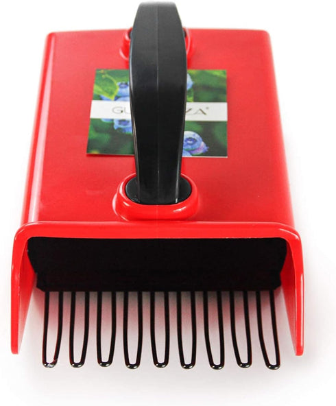 9" 5.5" GUGULUZA Berry Picker with Metallic Comb, Plastic Blueberry Picker Scoop with Ergonomic Handle, Huckleberry