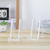 Plastic Easel Stand Plate Holder for Display - 6 Inch Clear Stand for Pictures | Photo | Decorative Plate | Tabletop Art