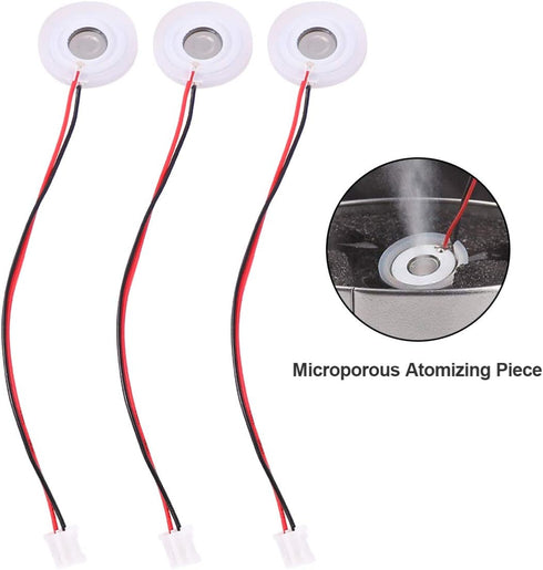 5pcs Atomizing Piece for Air Humidifier, Replacement Atomizing Head Oscillating Plate for Portable Humidification