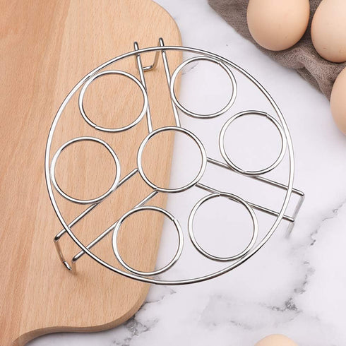 Egg Steamer Rack, Alamic Stainless Steel Egg Rack for Instant Pot 3 Quart Accessories, 1 Pack