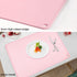 Pink Baking Mat - Reusable Multipurpose Kid Placemat, Silicone Heat Resistant Kitchen Countertop Dough Pad 23.6'' x