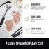 Gorilla Grip Heavy Duty Meat Tenderizer, Dual-Sided Kitchen Mallet for Tenderizing Beef and Poultry, Comfortable Handle