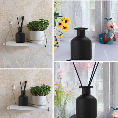 1PCS 150ml Glass Diffuser Bottle, Empty Refillable Container for DIY Reed Diffuser Crafts