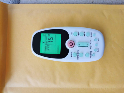 RCECAOSHAN Replacement for Arctic King Air Conditioner Remote Control R09B/BGE, with Green Backlight