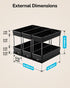 Cabinet-4-1/3 inch Organizer-4.3" 10.6" 8.7" H-3 Pack-2 Nieifi Spice Organization for Cabinet-Vertical Spice Rack Pull