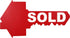 Sold Sign for New Home Owners - Key Shaped Real Estate Agent Supplies, Social Media Photo Props