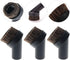 TXIN 4 Pieces Soft Horsehair Bristle Vacuum Attachments, Dusting Brush Cleaner for Small Round Corner/Track