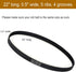 WH01X24180 Washer Drive Belt Compatible with GE Clothes Washing Machine, Replace Parts AP6024314, 4455970, PS11736832, WH01X24180