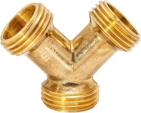 Eastman 41003 Steam Dryer Y Connector, 3/4 inch MHT, Brass