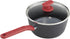 GoodCook ProEase Nonstick Sauce Pan with Lid, 2 Quart, Black