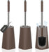 SetSail Toilet Brush, Compact Size Toilet Bowl Brush and Holder Toilet Brushes