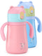 Raki Venus 12oz Kids Insulated Water Bottle Double-Wall Vacuum Kids Water Bottle with Hygiene