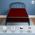 28 75, 100% 1 Cot Fitted Sheet x Egyptian Cotton, PC Cot Size Bottom Sheet Only, Perfect for Narrow Twin, Camp Bunk