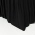 Efavormart Lifetime Folding Chair Cover Black Spandex Pleated Stretch Slipcover with Floor-Length Skirt, Also Fits