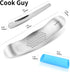 Set -304 Grinder(B0201) Cook Guy Garlic Press Rocker Stainless Steel Premium All-Steel Garlic Mincer, Crusher, Peeler