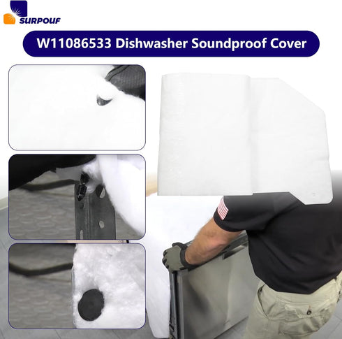 W11086533 Dishwasher Sound Shield