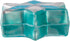 Kurt Adler H8203 Glass Star of David Ornament, Set of 6, Blue with Glitter