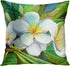 Britimes Floral Throw Pillow Covers Set of 4, 18 x 18 Inches, Hawaiian Tropical Flowers for Living Room Decor