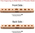 Personalized Master Free Engraving Custom Solar System 9 Planets Natural Gemstones Sphere with Wooden Stand