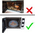 Large Microwave Cover for Food, Easy Grip Splatter Guard Lid with Steam Vent, BPA Free, 11.5 Inch, Dishwasher Safe