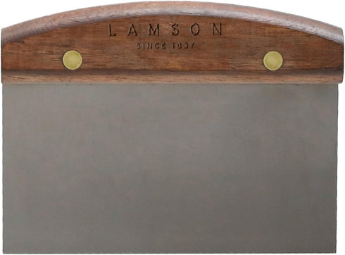 Lamson Kitchen Utensils - 3" x 6" Bench Scraper, High-Carbon Stainless Steel