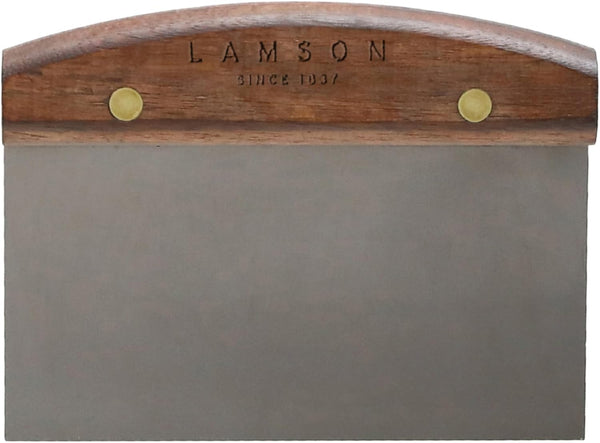 Lamson Kitchen Utensils - 3" x 6" Bench Scraper, High-Carbon Stainless Steel