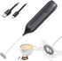 Electric Handheld Drink Mixer, Rechargeable Milk Frother Wand with USB-C for Coffee, Lattes, Matcha, Hot Chocolate