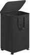 Vincona Slim Laundry Hamper with Lid and Wheels, Small Rolling Laundry Basket