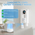 S7 3 3 Automatic Mouthwash Dispenser Touchless for Bathroom, Smart Electric Mouthwash Dispenser with Magnetic Cups