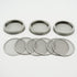 QurHapzy 12 Pack Lids,304 2.75 Inch Sprouting Stainless Steel Screen Filter Strainer Lid for Regular Mouth Mason