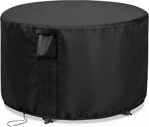 Patio Furniture Covers Round, 36 Inch Outdoor Round Dinner Table Cover Waterproof,