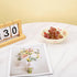 Koythin Salad Bowls, Cute Cherry Flower Ceramic Bowls, Cream Yellow Serving Bowl for Pasta, Cereal, Soup (Cherry Set of