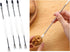 Qidol Stainless Steel Nuts Cracker Seafood Nutcracker Tool, Walnut Pecan Shellfish Crab Claw Leg Lobster Shell Opener