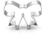 3.56-inch Stainless Steel Bow-knot Biscuit Cookie Cutter