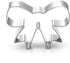 3.56-inch Stainless Steel Bow-knot Biscuit Cookie Cutter