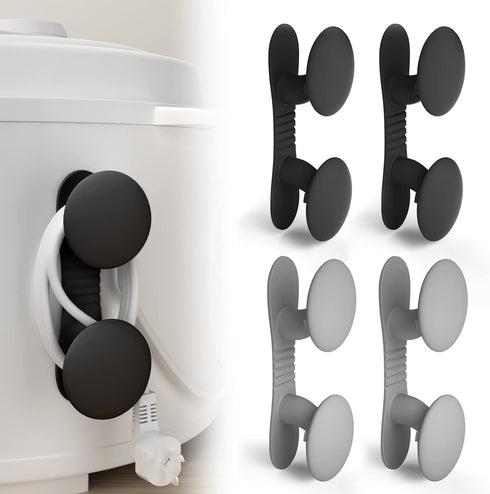 Cord Organizer for Appliances - Stick On Cord Holder and Wrapper for Kitchen Gadgets, Mixer, Air Fryer, Coffee Maker