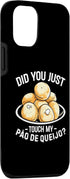 Brazilian Cuisine Pao de Queijo Maker Case for iPhone 13 Pro - Brazilian Food